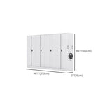 Mobile Iron Silver Lockable Archival Storage Cabinet System Image - 17