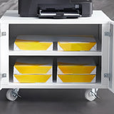 Mobile Office Storage Steel Cabinet with Adjustable Shelves Image - 8