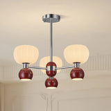 Modern 2 Tiers Drum Round Acrylic Chandelier Dining Room Image - 7