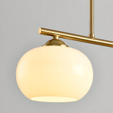 Modern 3-Globe Dining Room Island Pendant Light Image - 13