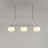 Modern 3-Globe Dining Room Island Pendant Light Image - 6