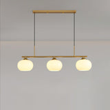 Modern 3-Globe Dining Room Island Pendant Light Image - 7