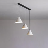 Modern 3-Light Adjustable Cone Island Hanging Light Image - 7