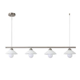 Modern 4-Light Cone Kitchen Island Hanging Light Image - 6