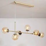 Modern 6-Globe Adjustable Cluster Island Light Fixture Image - 15