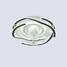 Modern 7 Blade Flower Dimming Ceiling Fan with Light Image - 6