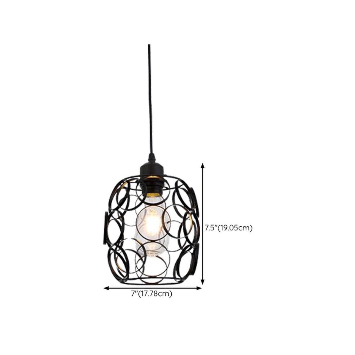 Modern Abstract Wireframe Woven Globe Pendant Light  Image - 21