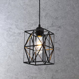 Modern Abstract Wireframe Woven Globe Pendant Light  Image - 9