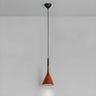 Modern Acrylic Cone Multicolor Bedroom Pendant Lights Image - 9