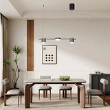 Modern Adjustable 3-Light Cylinder Island Pendant Light Image - 3