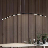 Modern Adjustable Arc Kitchen Island Ceiling Light Image - 12