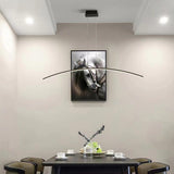 Modern Adjustable Arc Kitchen Island Ceiling Light Image - 3