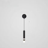 Modern Adjustable Black Dual Light Wall Sconce Image - 3