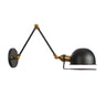 Modern Adjustable Black Swing Arm Wall Sconce  Image - 11