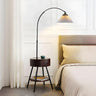 Modern Adjustable Cone Bedside Side Table Floor Lamp Image - 1