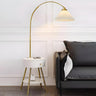 Modern Adjustable Cone Bedside Side Table Floor Lamp Image - 2