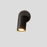 Modern Adjustable Gold Cylinder Vanity Wall Light Image - 9