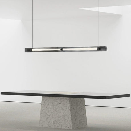 Modern Adjustable Minimalist Linear Island Light Image - 2