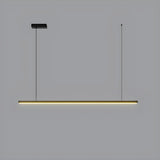 Modern Adjustable Rectangular LED Island Pendant Light Image - 11