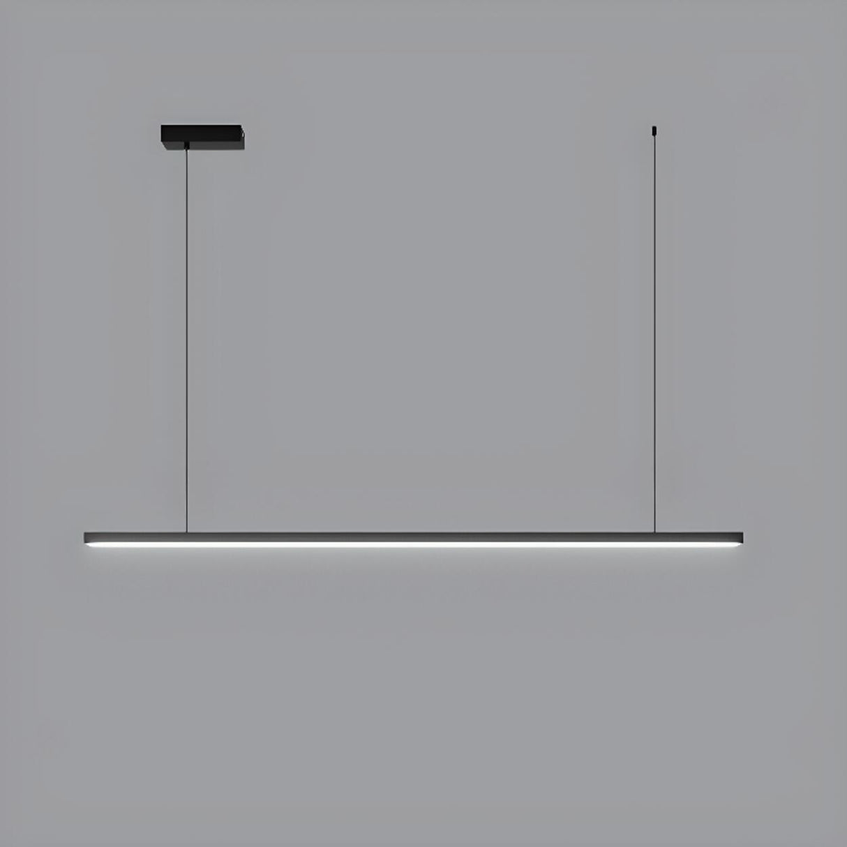 Modern Adjustable Rectangular LED Island Pendant Light Image - 13