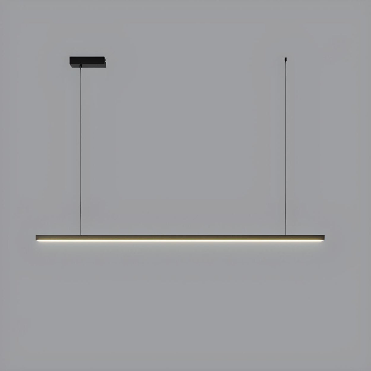 Modern Adjustable Rectangular LED Island Pendant Light Image - 15