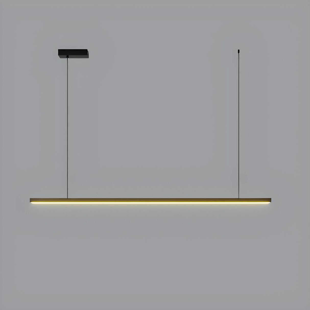 Modern Adjustable Rectangular LED Island Pendant Light Image - 18