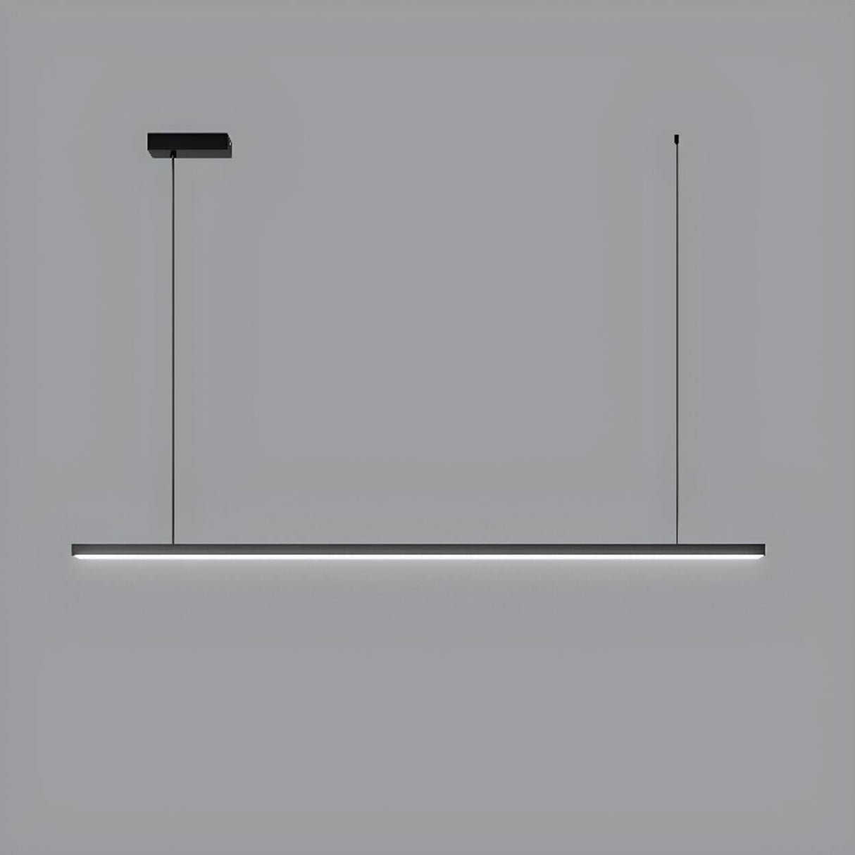 Modern Adjustable Rectangular LED Island Pendant Light Image - 20