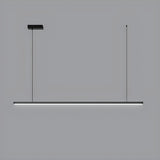 Modern Adjustable Rectangular LED Island Pendant Light Image - 20