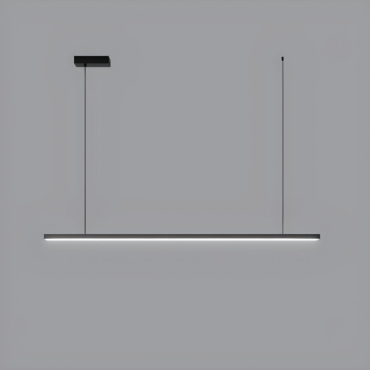 Modern Adjustable Rectangular LED Island Pendant Light Image - 8