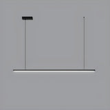 Modern Adjustable Rectangular LED Island Pendant Light Image - 8