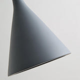 Modern Aluminium Cone Adjustable Hanging Pendant Lights Image - 12