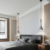 Modern Aluminium Cone Adjustable Hanging Pendant Lights Image - 7