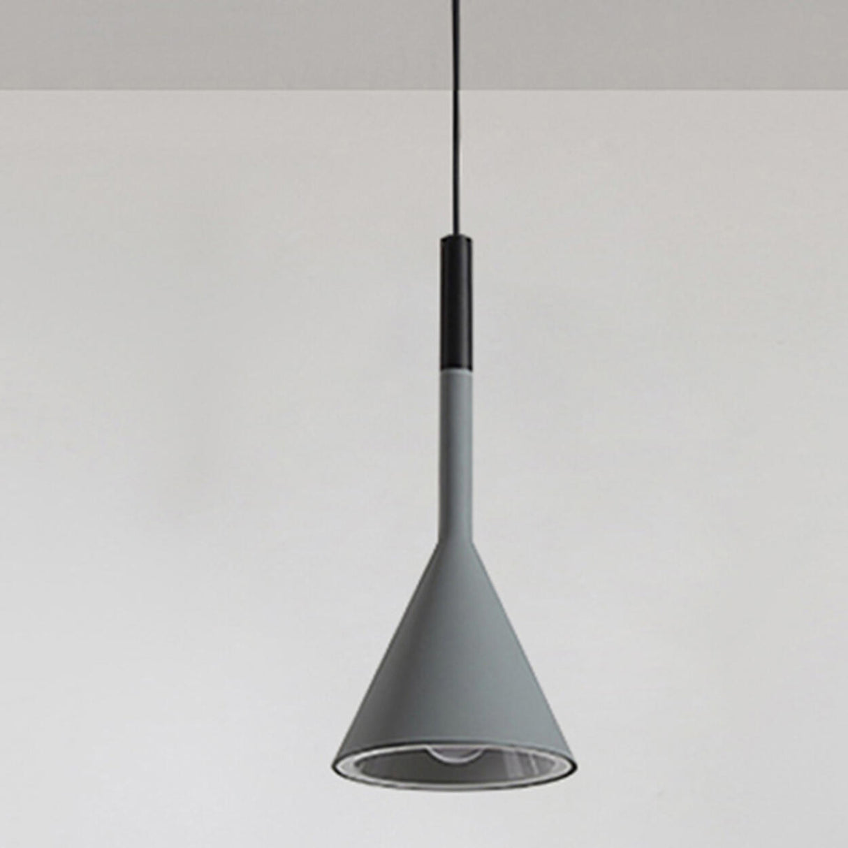 Modern Aluminium Cone Adjustable Hanging Pendant Lights Image - 9