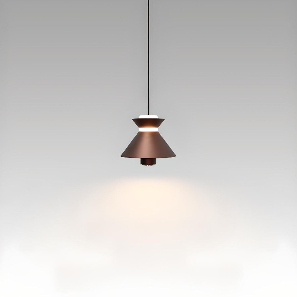 Modern Aluminum Conical Cone LED Pendant LIght Image - 11