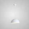 Modern Aluminum Dome Pendant Light Adjustable Height Image - 11