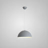 Modern Aluminum Dome Pendant Light Adjustable Height Image - 9