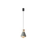 Modern Art Deco Cone Colorful Acrylic Bedroom Pendant Light Image - 3