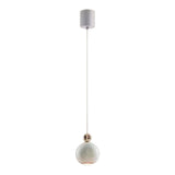 Modern Art Deco Multicolor Acrylic Globe Pendant Lights Image - 10