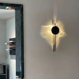 Modern Artistic Light Black Geometric Wall Sconce Image - 2