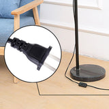 Modern Barrel Metal Arced Adjustable Floor Lamp Image - 6