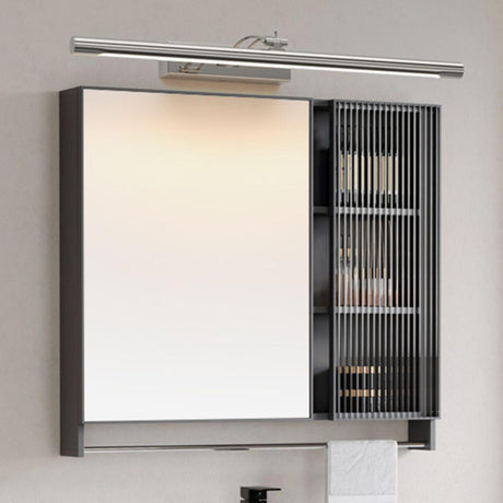 Modern Bathroom Sliver Cylinder LED Vanity Light  Image - 1