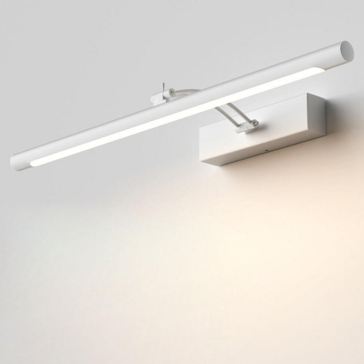 Modern Bathroom Sliver Cylinder LED Vanity Light  Image - 10