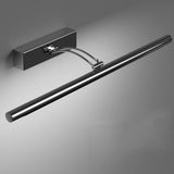 Modern Bathroom Sliver Cylinder LED Vanity Light  Image - 13