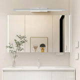 Modern Bathroom Sliver Cylinder LED Vanity Light  Image - 4