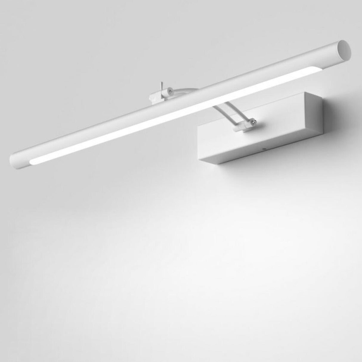 Modern Bathroom Sliver Cylinder LED Vanity Light  Image - 9