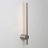 Modern Bedroom Black Design Vertical LED Wall Sconce Image - 6