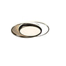 Modern Bedroom Circle Metal Flush Mount Ceiling Light Image - 3