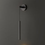 Modern Bedside Linear Pendant Crystal Wall Sconce Image - 10