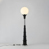 Modern Bedside Metal Space Age Murano Floor Lamp Image - 9