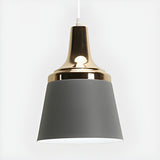 Modern Bell Matte Metal Dining Room Pendant Light Image - 6